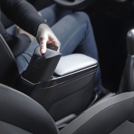 RATI ARMSTER 2 armrest FIAT 500 2016-  [black,vegan leather]