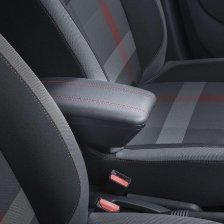 RATI ARMSTER 3 armrest SEAT ARONA 2018-  [black,vegan leather,red stitching]