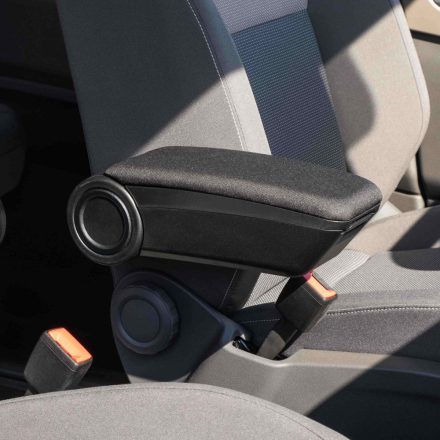 RATI ARMSTER 3 seat mounted armrest DACIA SANDERO 2017-2020 without original elbowrest [black,fabric]