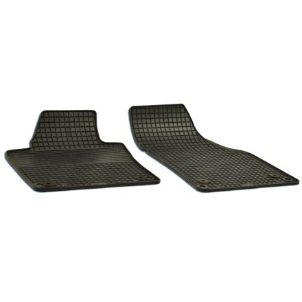 GUZU rubber mat VW CADDY 2004-2020  [black,rubber,set of 2]