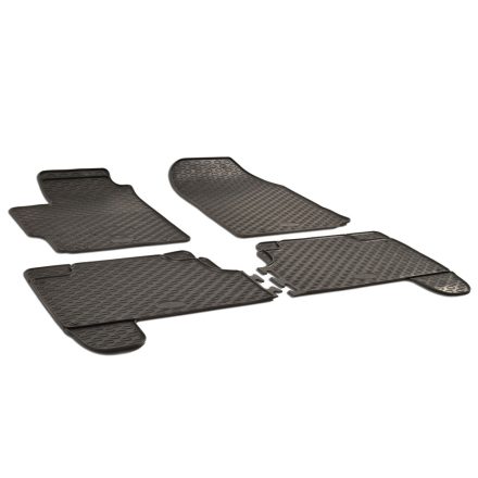 GUZU rubber mat TOYOTA YARIS 2008-2011  [black,rubber]